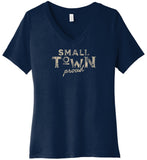 Small Town Proud Women’s V-Neck