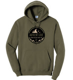 Adventure Begins Outside Your Tent Hoodie