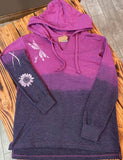 Dragonfly Flower Hoodie