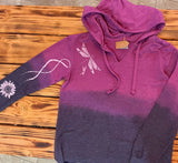 Dragonfly Flower Hoodie