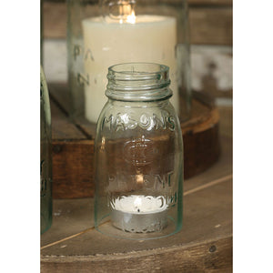 Mason Jar Tealight Chimney