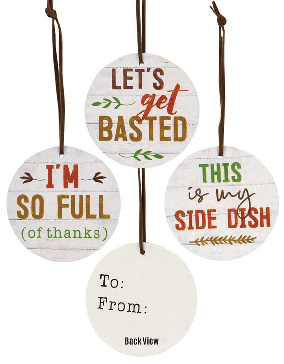 Thanksgiving Wine Tags