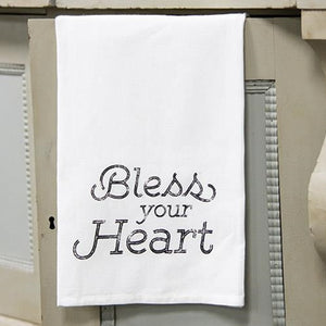 Bless your Heart Dish Towel