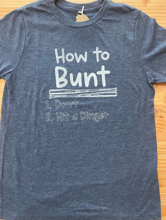 How to BUNT Youth T-shirt