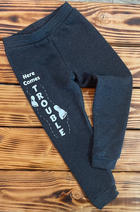 Here Comes Trouble Toddler Sweat Pants