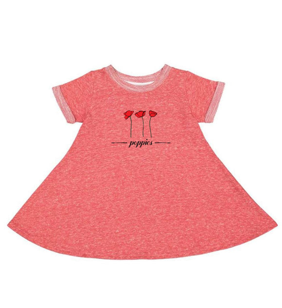 Poppies Toddler Twirl Dress