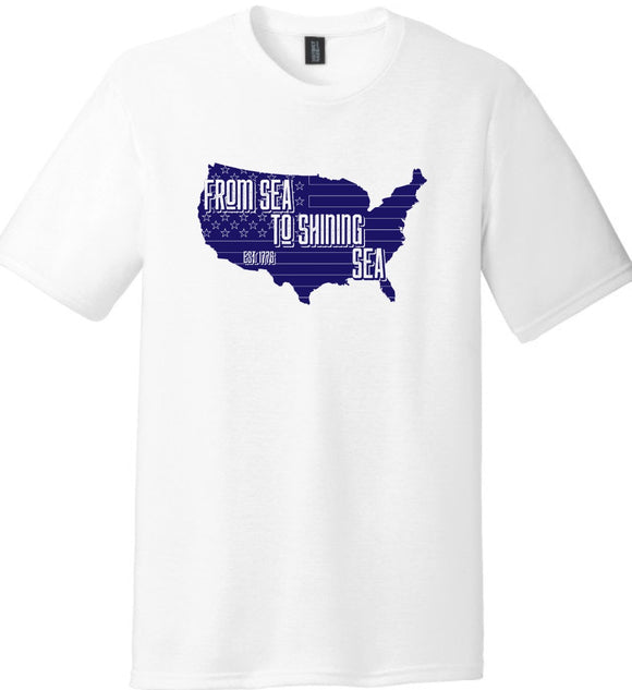Sea to Shining Sea Unisex T-Shirt