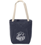 Lets Wander Sweatshirt Tote